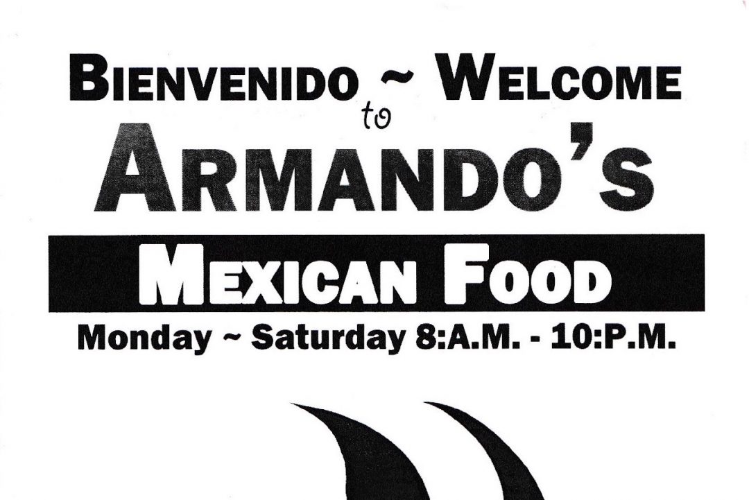 armando's mexican food menu